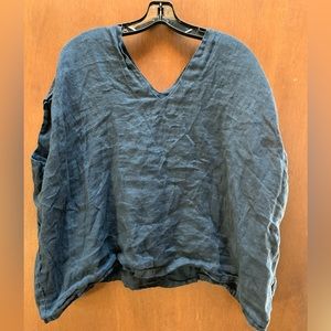 CP Shades linen top indigo blue